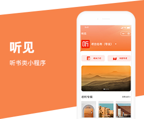 阅读听书类APP/小程序案例